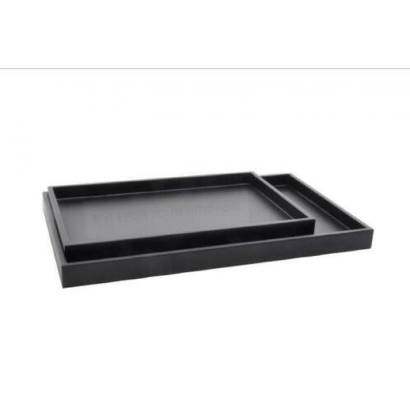 Dienbladen MDF zwart | Eric Kuster fan? | For Your Interior