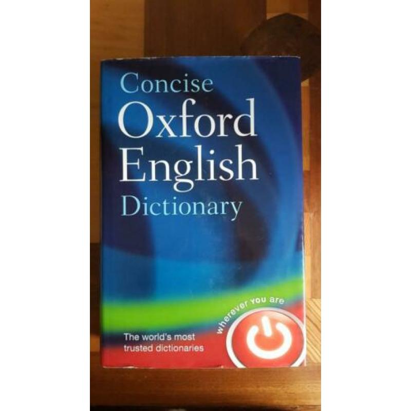 Oxford english dictionary (hard cover, concise)