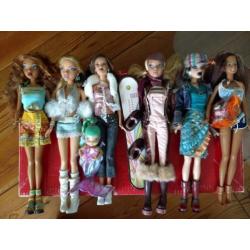 Barbie + kleding + accessoires
