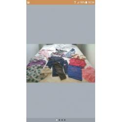 Pakket kleding maat 80/86 Voor een meisje
