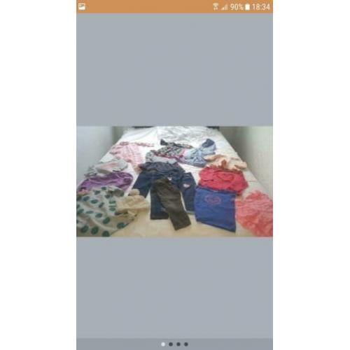 Pakket kleding maat 80/86 Voor een meisje