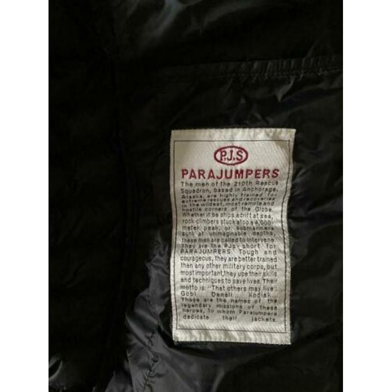 Parajump jas zwart mt l