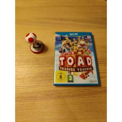 Wii U Captain Toad Treasure Tracker met Toad Amiibo