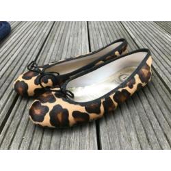 DUNGELMANN leopard ballerina's maat 36 nieuwstaat