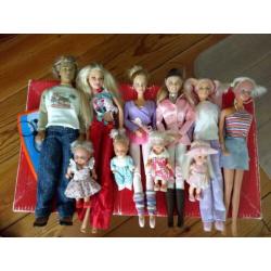Barbie + kleding + accessoires