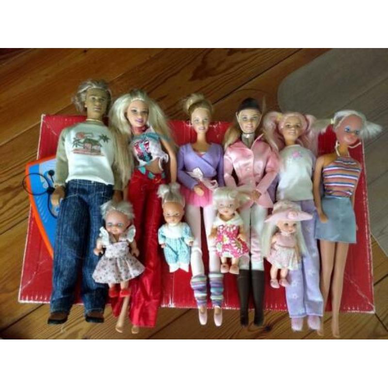 Barbie + kleding + accessoires