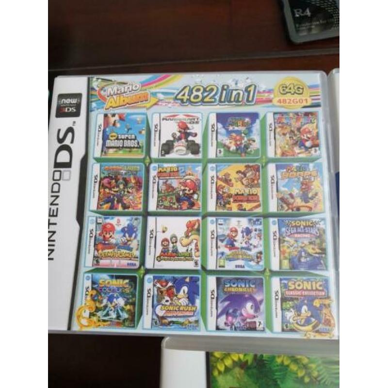 ds lite krasvrij met lader hoesje en spellen