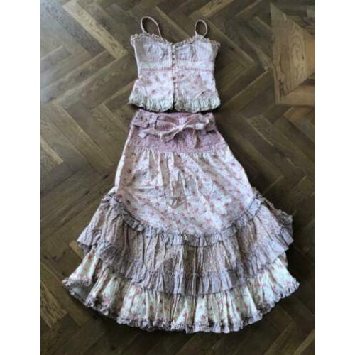 Bohemian Rok met Top van merk Nadir, maat M