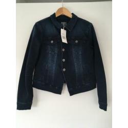 Geisha spijkerjasje maat S/36 nieuw m/38