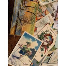 Kerst en nieuwjaar kaarten ca.1927-1943
