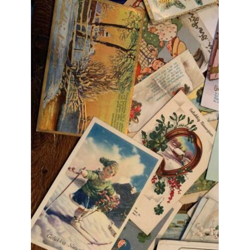 Kerst en nieuwjaar kaarten ca.1927-1943