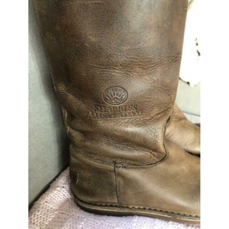 Shabbies lange laarzen mt 38