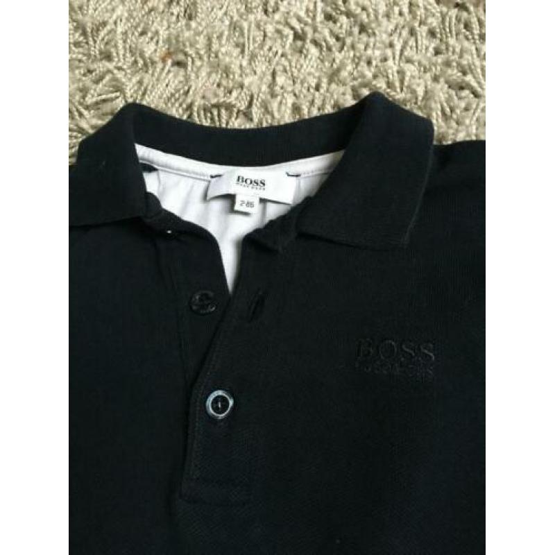 Babykleding polo shirt lange mouw Hugo Boss mt 86