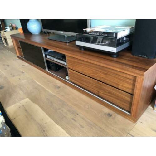 Massief houten (walnoot) TV meubel Varese
