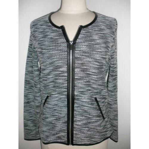 ESMARA vest zwart wit maat 40 - nieuw -