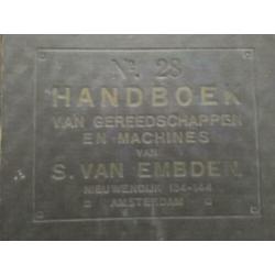 antiek gereedschapsboek