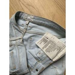 Jeans current elliott 27 denim spijkerbroek Destroyed