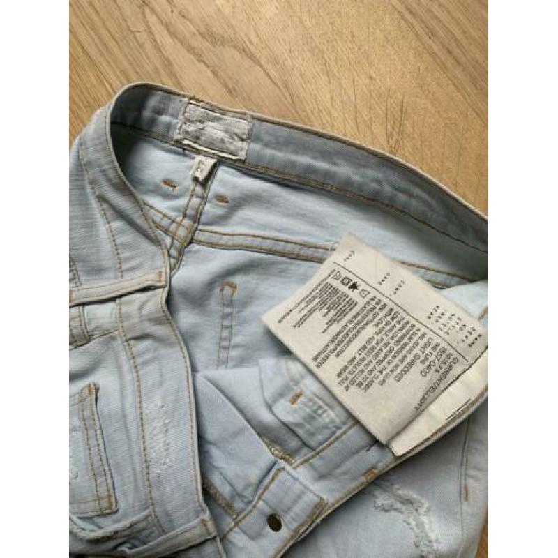 Jeans current elliott 27 denim spijkerbroek Destroyed