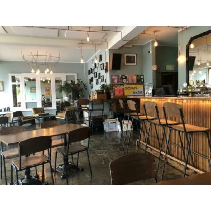 VINTAGE RESTAURANT STOELEN SCHOOLSTOELEN, stoel smokey 991