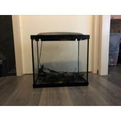 50 liter aquarium te koop met toebehoren