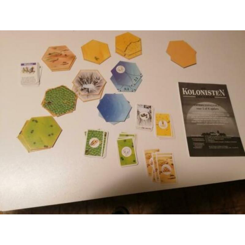 Kolonisten van catan met uitbreiding 5 en 6 spelers