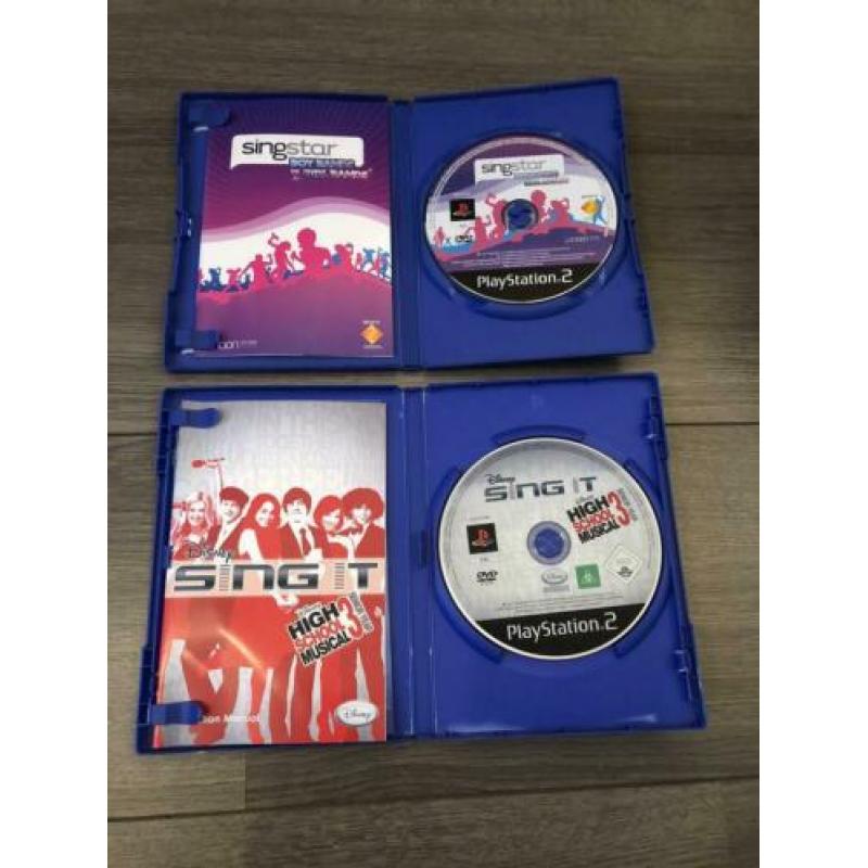 Sony PS2 Playstation 2 Singstar pack 2 games