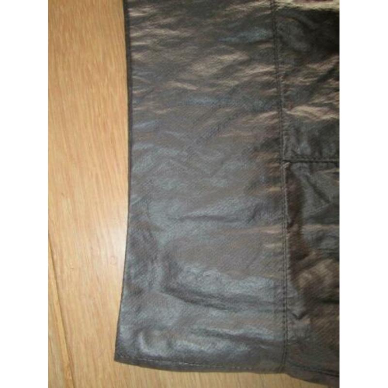 Gave taupekleurige midirok SARAH PACINI maat 2 maat 40/42