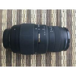 Sigma 70-300mm f4, 5.6 DG macro Nikon F