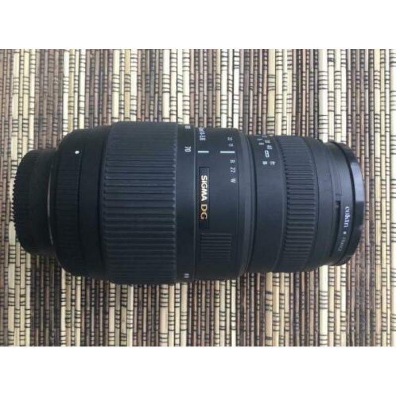 Sigma 70-300mm f4, 5.6 DG macro Nikon F