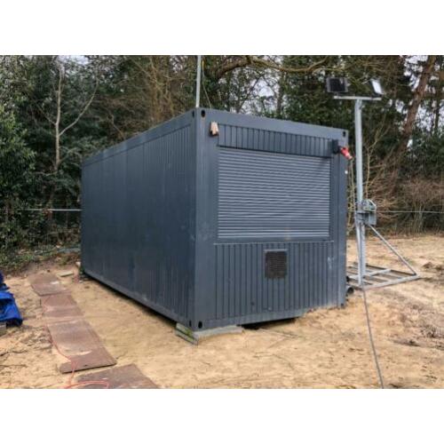 Bouwkeet 6 x 2.50 meter