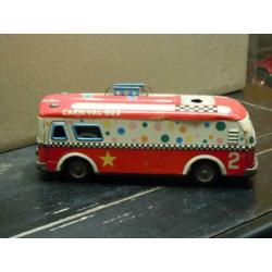 Blikken Carnival Bus. Made in Japan van het merk ASC Afmetin