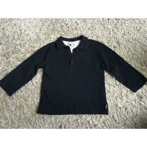 Babykleding polo shirt lange mouw Hugo Boss mt 86