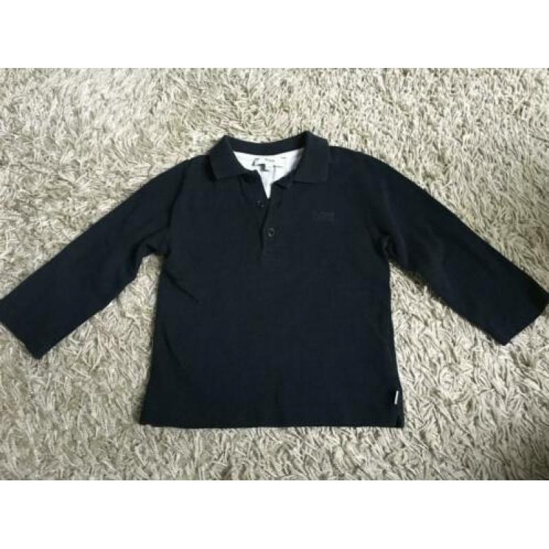 Babykleding polo shirt lange mouw Hugo Boss mt 86