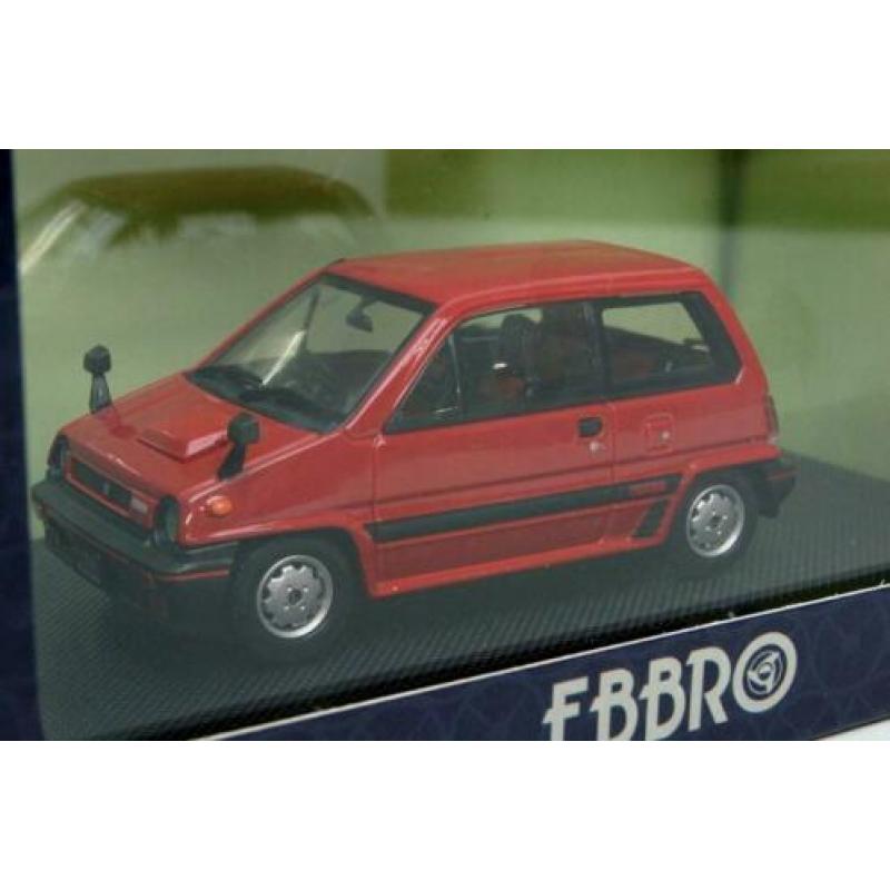 Honda City AA Jazz Turbo Hatchback Rood Ebbro 44971