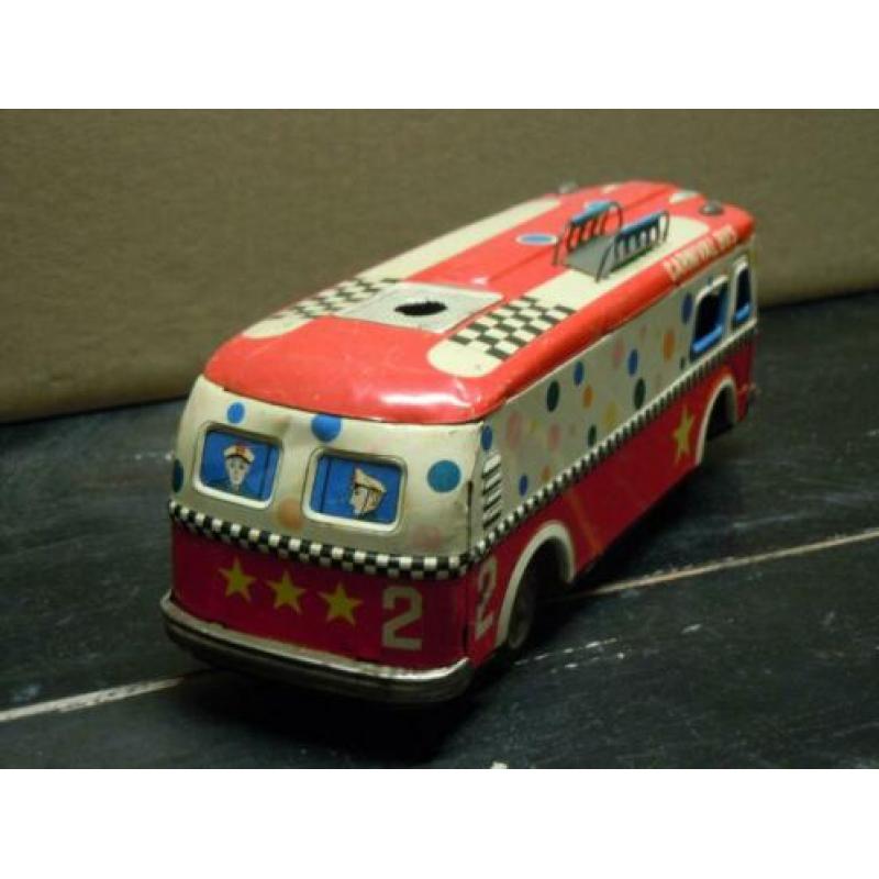 Blikken Carnival Bus. Made in Japan van het merk ASC Afmetin