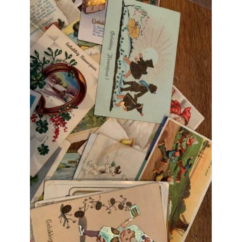 Kerst en nieuwjaar kaarten ca.1927-1943
