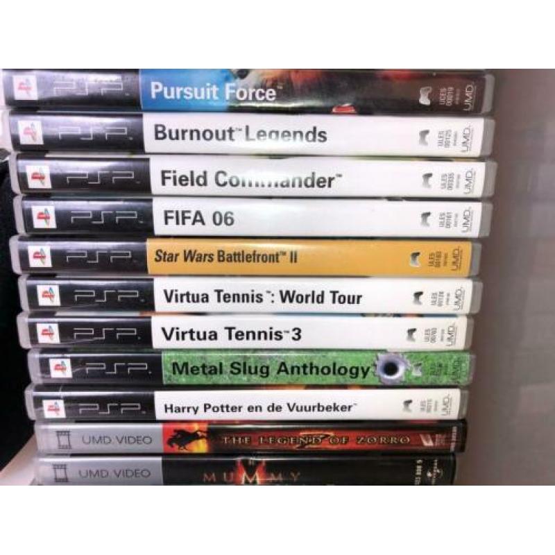 18 spellen waaronder Metal Slug, Virtual Tennis3