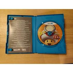 Wii U Captain Toad Treasure Tracker met Toad Amiibo