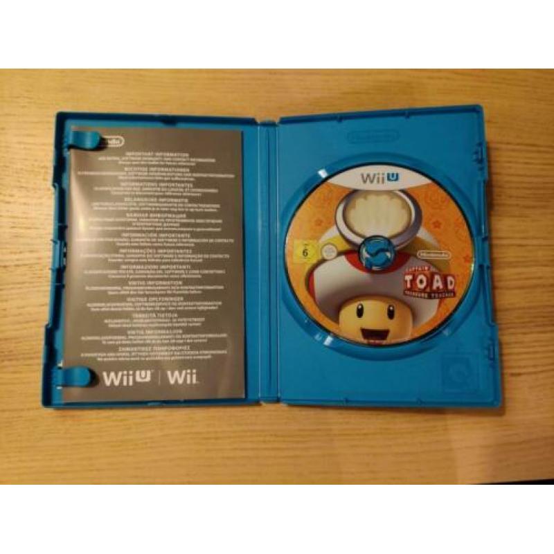 Wii U Captain Toad Treasure Tracker met Toad Amiibo
