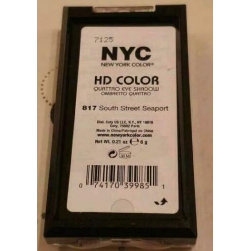 NYC HD COLOR quattro eye shadow