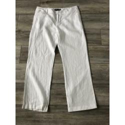YAYA witte Linnen broek maat 44