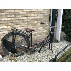 Driekwart fiets voor onderdelen