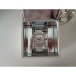 Steph horloge wit