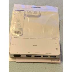 USB-C multiport Docking station,USB-C 3.1 Gen.1 Dock met VGA