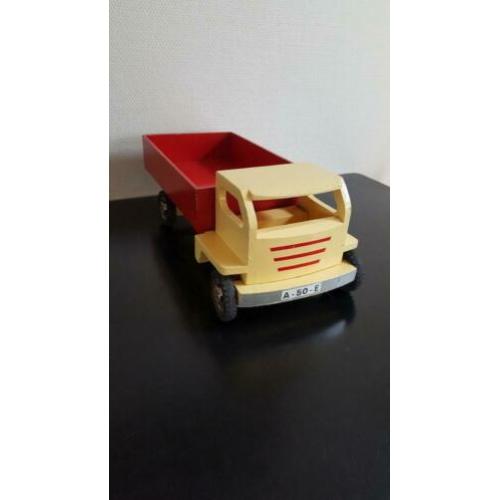 ADO grote houten vrachtauto, jaren 60