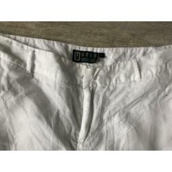 YAYA witte Linnen broek maat 44
