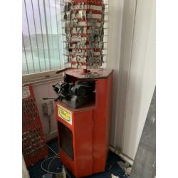 Sleutel machine met diverse sleutels