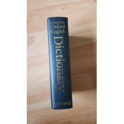 Oxford english dictionary (hard cover, concise)