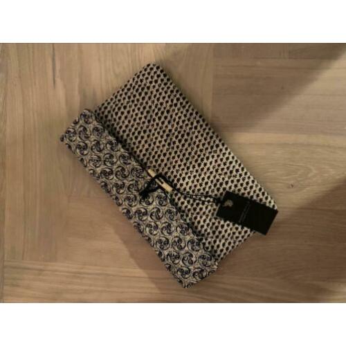 Maison Scotch clutch tas etui nieuw