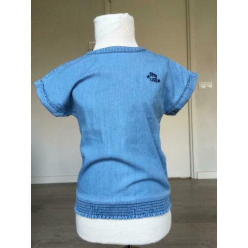 BLUE RIDGE jeans bloesje nieuwstaat mt 122 / 128 ZG